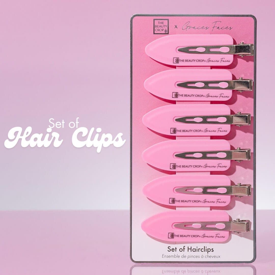 set of hair clips