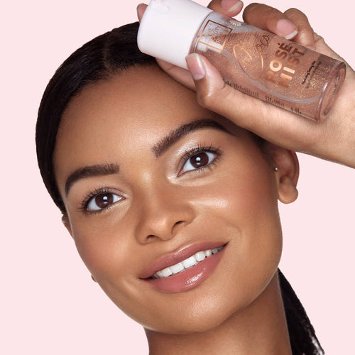 Shake well before each use. Spray onto clean skin to prep or after makeup application to set and finish for a dewy glow. Rehydrate makeup throughout the day to freshen your look and enhance its finish.