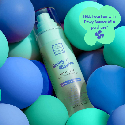 Free face Fan with Dewy Bounce Mist purchase