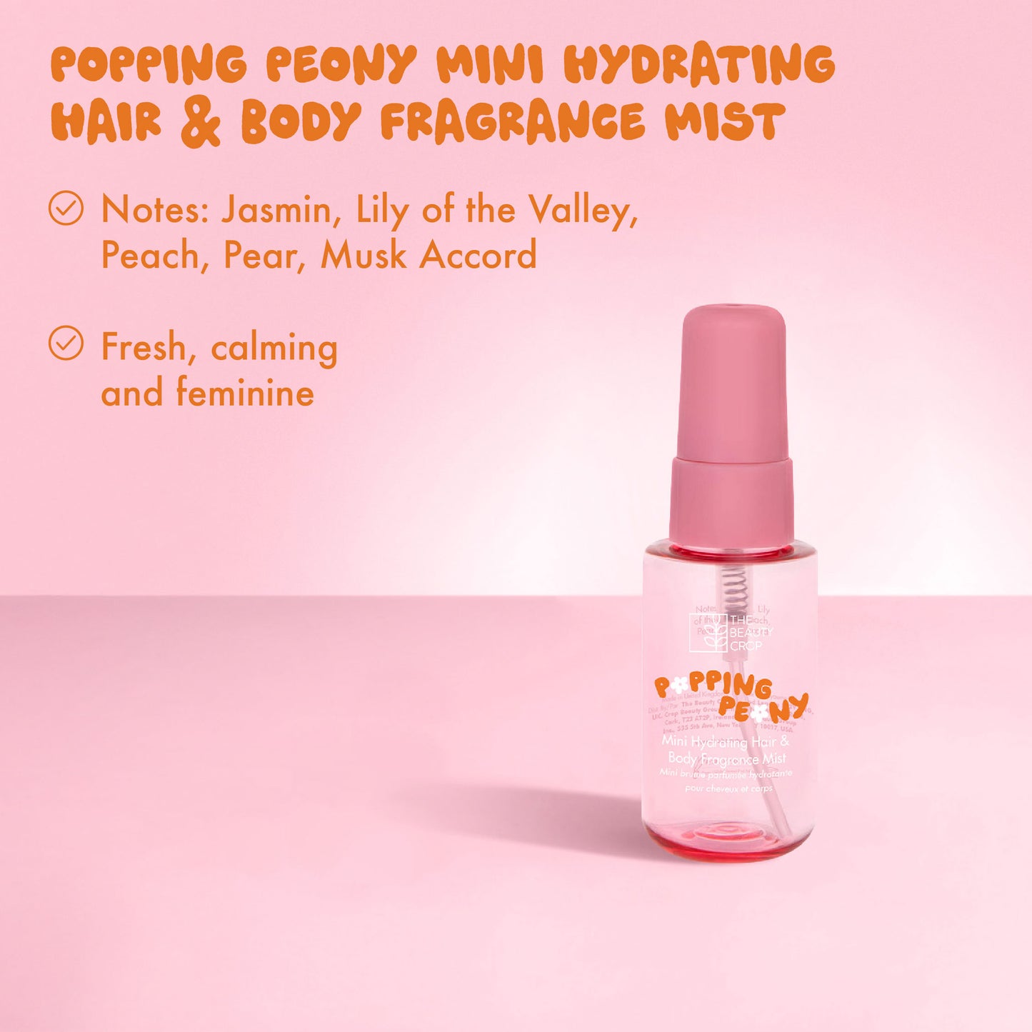 Popping Peony Mini Body Set