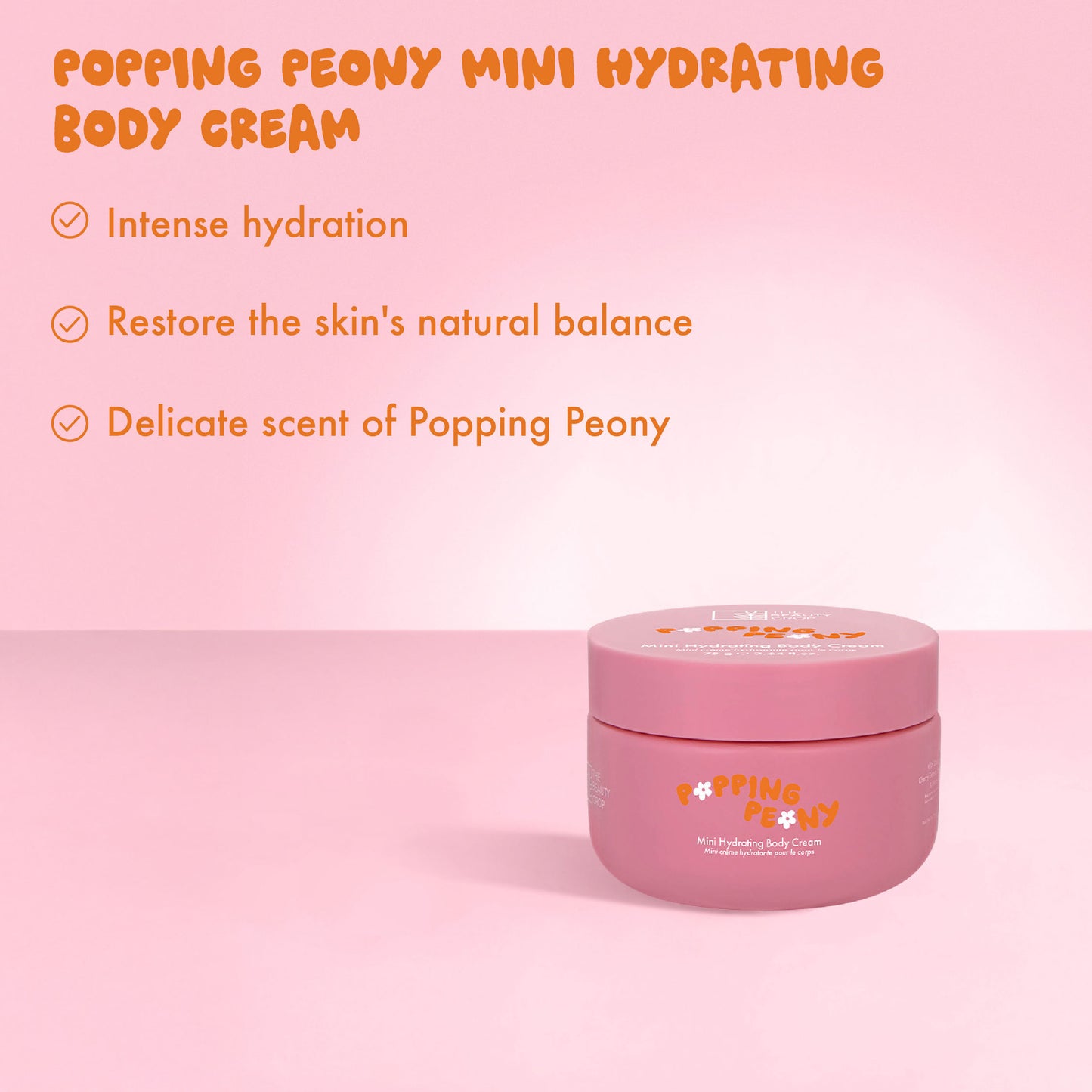 Popping Peony Mini Body Set
