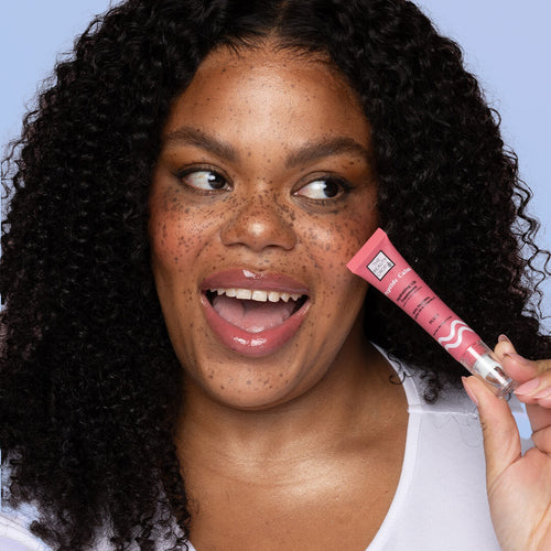 Apply to lips liberally. Layer to intensify tint based on your desired look.