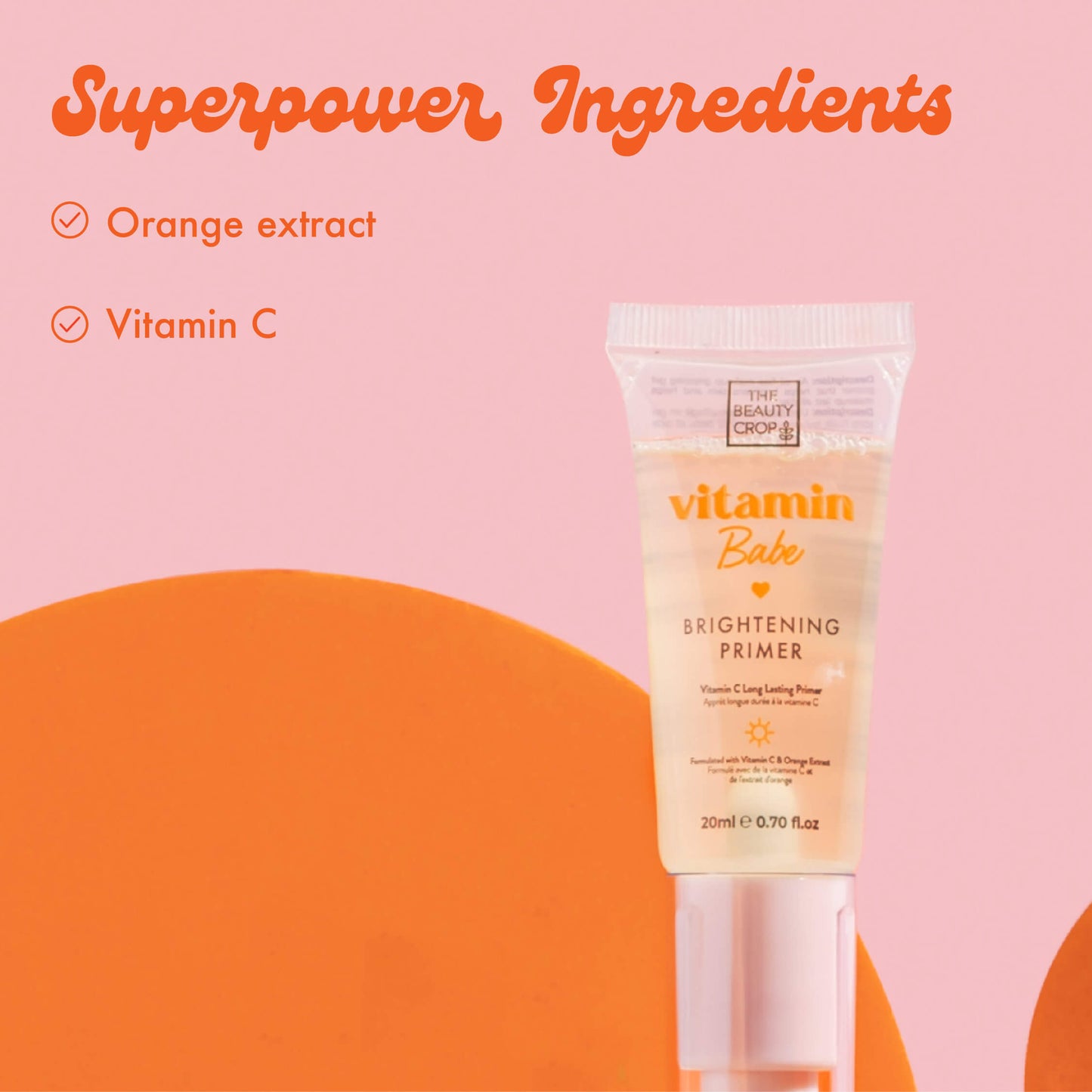 Superpower Ingredients
Orange extract
Vitamin C