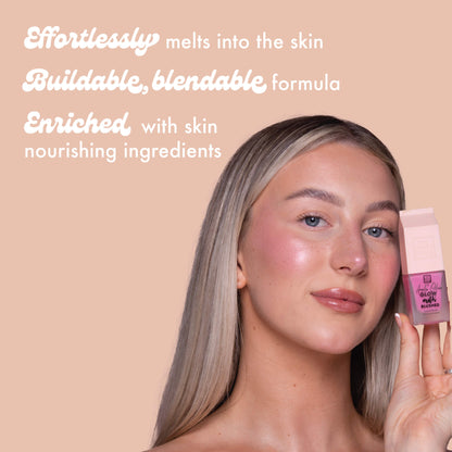 Effortlessly melts into the skin Buildable, blendable formula
Enriched with skin nourishing ingredients