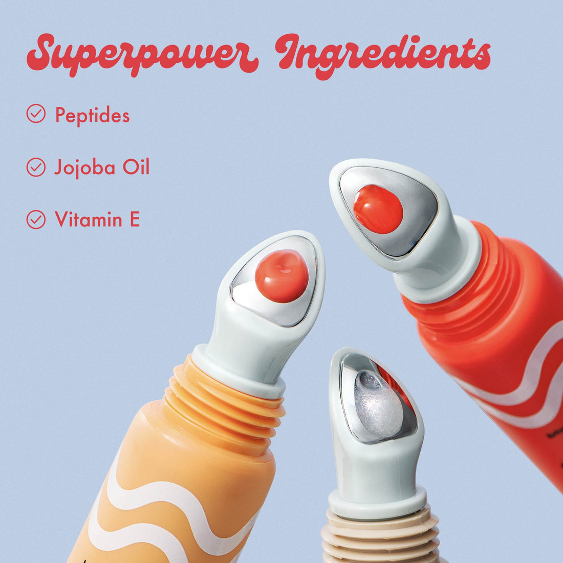 Superpower Ingredients Peptides Jojoba Oil Vitamin E